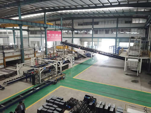 Planta de producción para paneles de pared de construcción TYJ16