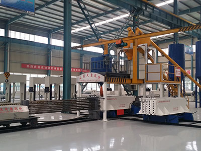 Máquina para fabricar paneles de pared de yeso