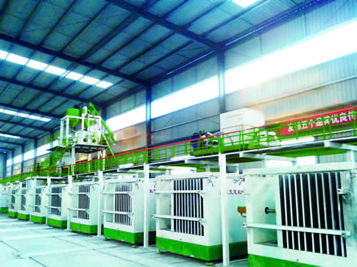 Planta de producción para paneles de pared de construcción TYF-13